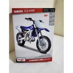 Maisto YAMAHA 450 Assembly Line 1:12 Die-Cast Motocross MX Toy Model Bike